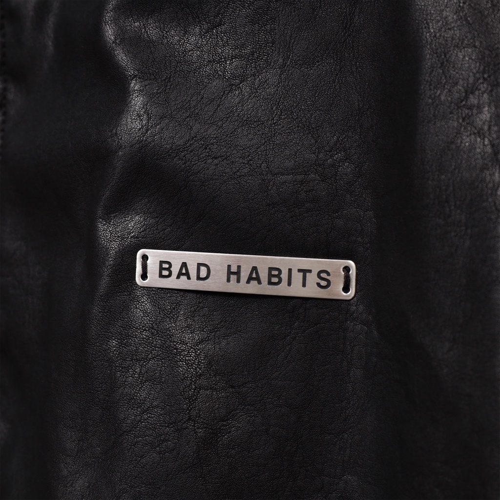 Áo Khoác Bad Habits LEATHER JACKET - Local Brand