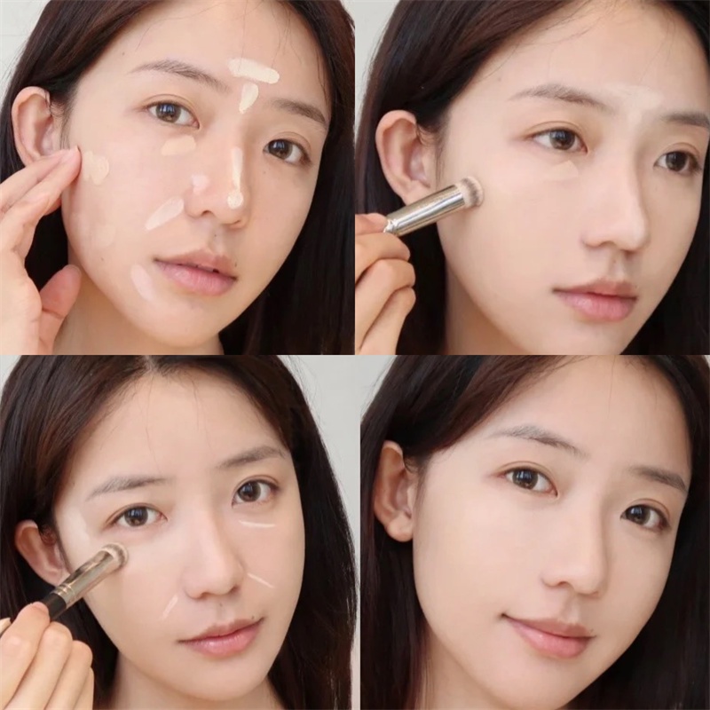 Cọ trang điểm ABPOPA tán kem che khuyết điểm không tỳ vết tinh tế di động 16g