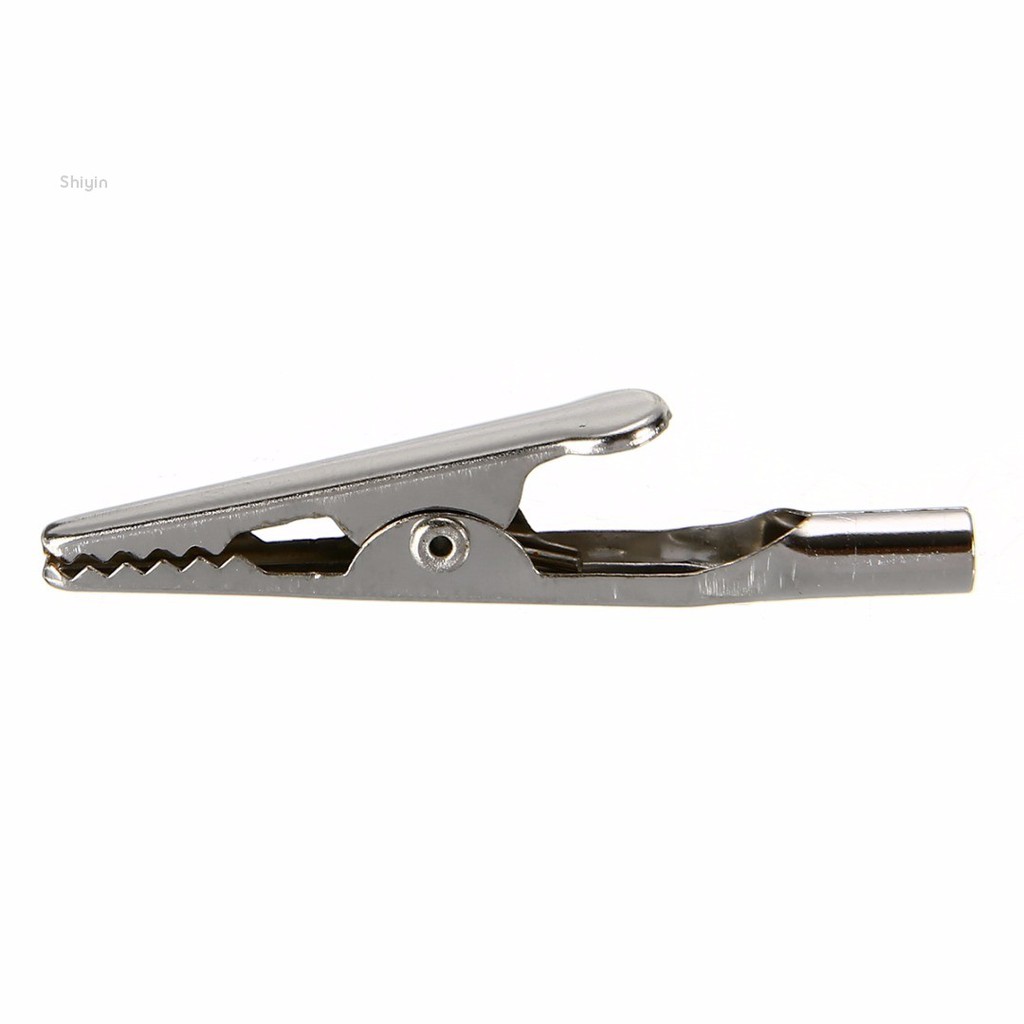 Set 10 Đầu Kẹp Cá Sấu Bằng Thép Không Gỉ Tiện Dụng