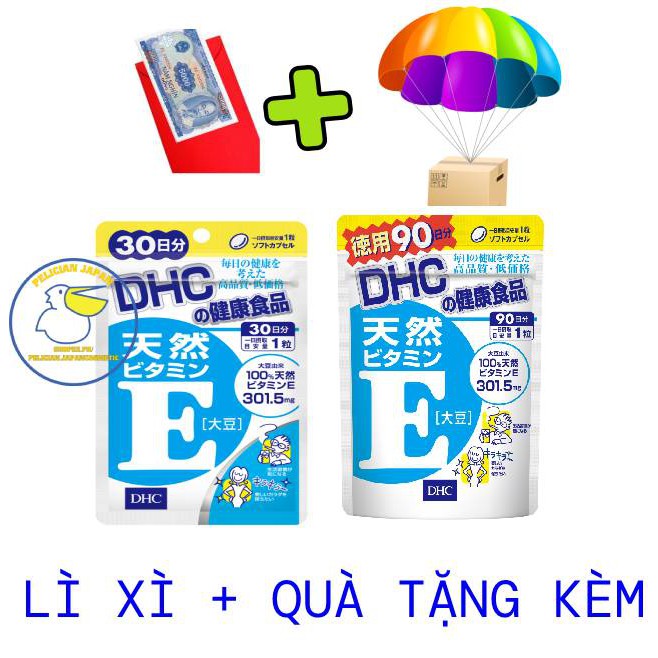 [ TẶNG QUÀ KÈM ] VIÊN UỐNG BỔ SUNG VITAMIN E DHC NHẬT BẢN | BigBuy360 - bigbuy360.vn