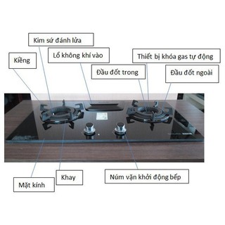 [Giảm 50% - HÀNG TRƯNG BÀY] - Bếp gas âm SAKURA G-2722G