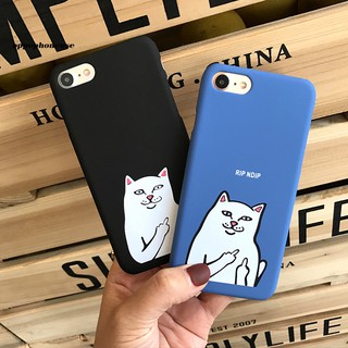 【OPHE】Ốp lưng hình con mèo cho iPhone 5S SE 6S 7 Plus