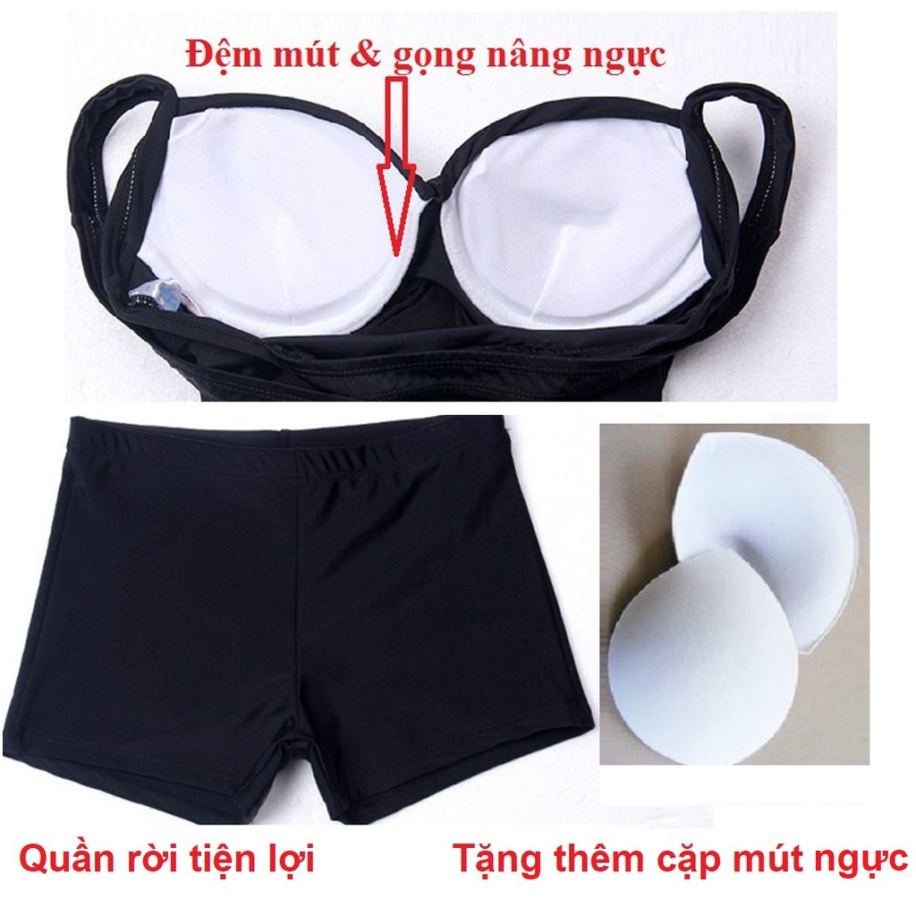 [Tặng cặp mút lót] Đồ bơi nữ quần rời duyên dáng BK-301i | BigBuy360 - bigbuy360.vn