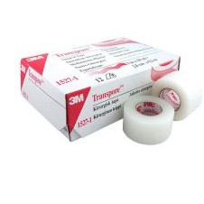 ✅ 3M Transpore Surgical Tapes 1527-0, -1, -3 - Băng keo y tế trong suốt 3M chính hãng (băng keo dán ngực)