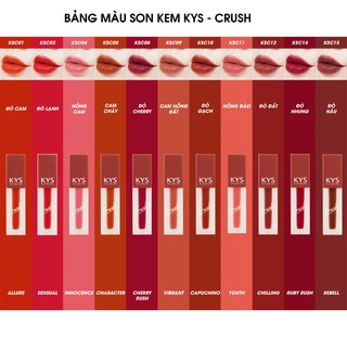 Son Kem KYS Chocolate Crush