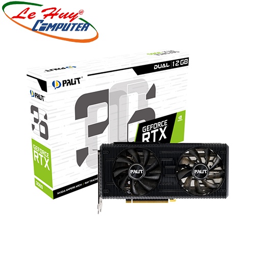 Card màn hình - VGA Palit GeForce RTX 3060 Dual 12GB GDDR6