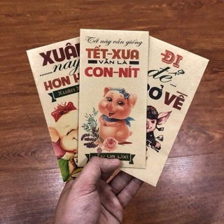 Lì xì 2018 combo 10chiec