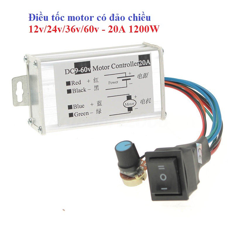 điều tốc motor 775 20A 1200W CT đảo chiều