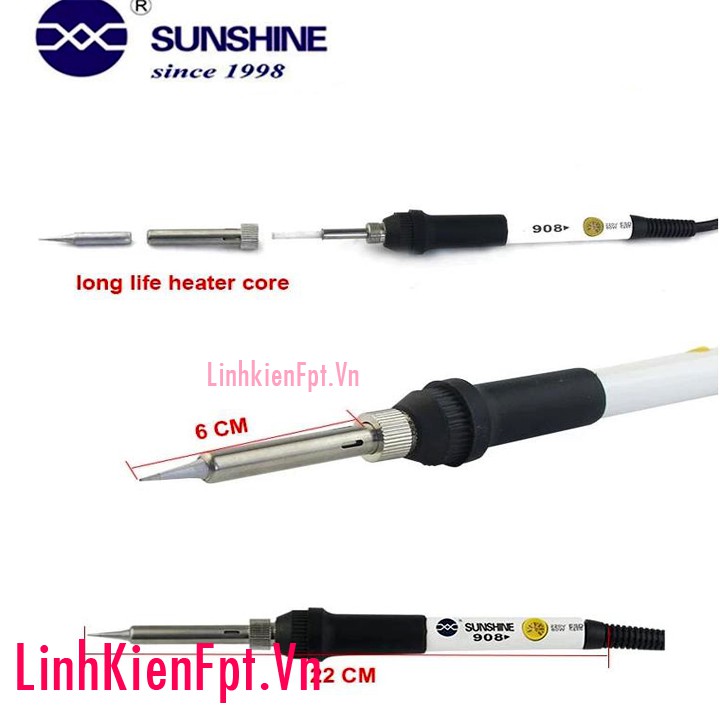 Máy hàn chỉnh nhiệt độ 908 sunshine sl - 908