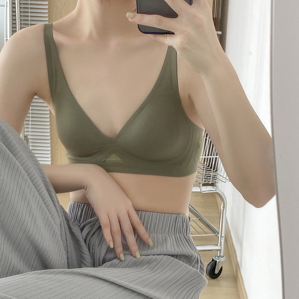 Áo Ngực Latex Mỏng Không Gọng Chống Chảy Xệ Lưng Cho Nữ