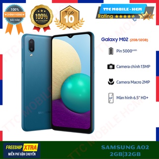 Điện thoại Samsung Galaxy M02-Chính hãng, Nguyên Seal-Đã Kích Hoạt BH Điện Tử