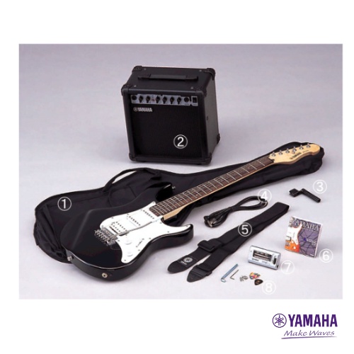 Bộ đàn Guitar điện YAMAHA EG112GPII gồm 8 chi tiết