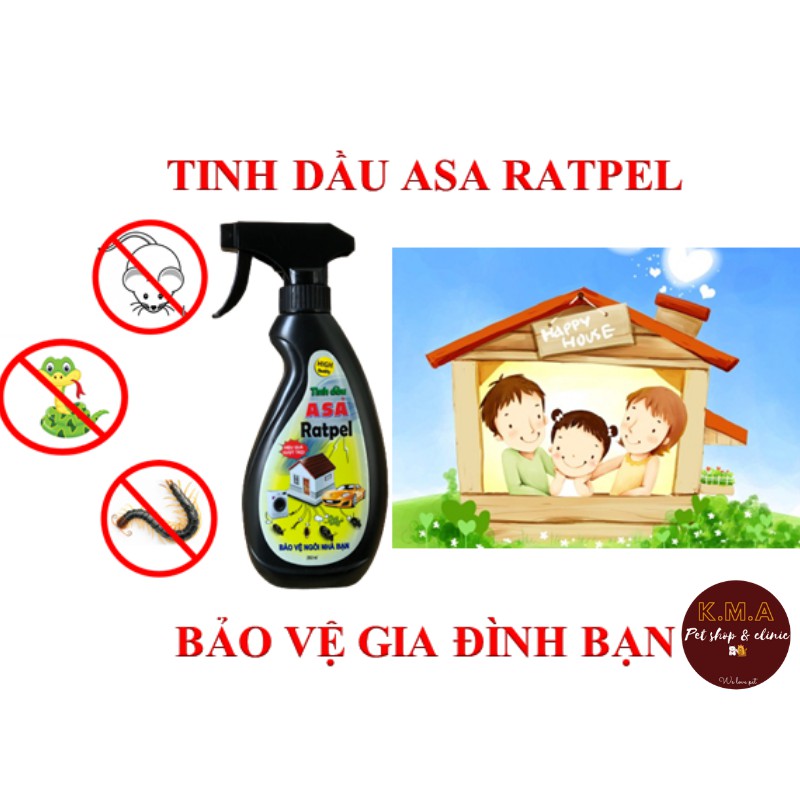 Tinh dầu xua đuổi chuột -ASA Ratpel 350ml