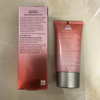 Kem tẩy tế bào chết Neutrogena Bright Boost 75ml