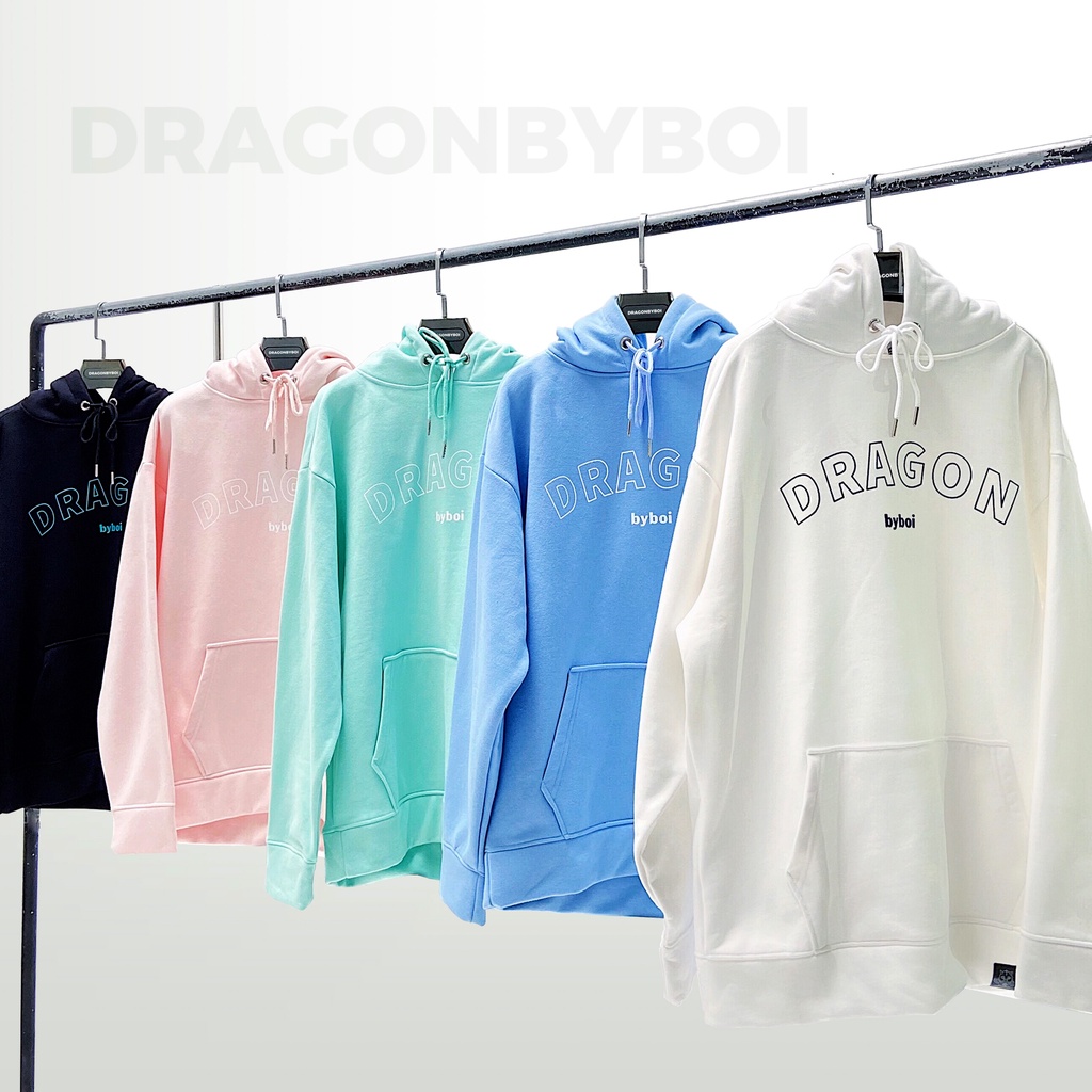 Áo Khoác Local Brand nhiều màu - HOODIE BASIC Dragonbyboi cao cấp, nỉ bông trơn