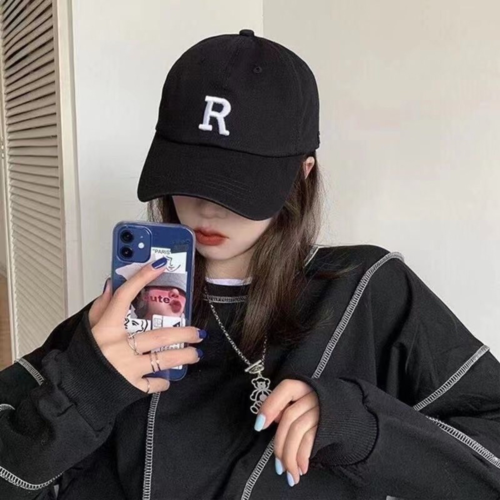 Mũ lưỡi trai nón kết thêu chữ phong cách thể thao unisex cho nam và nữ cá tính - Ekiu Shop