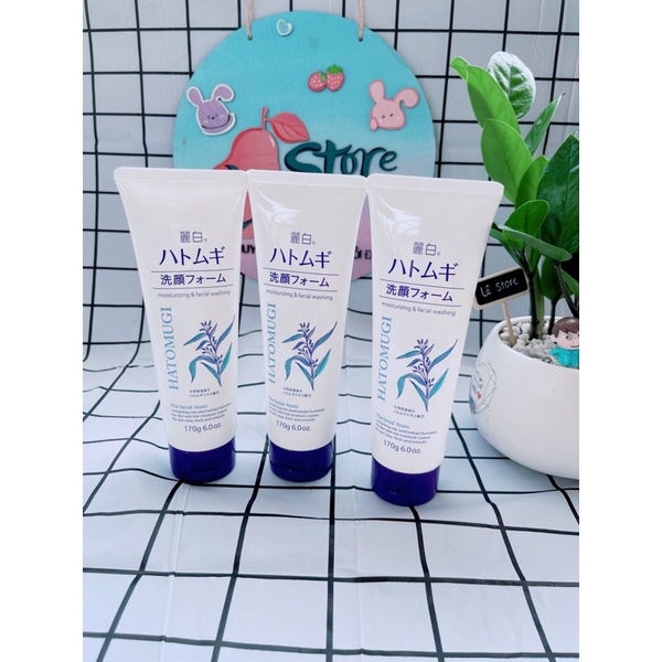 [Nội địa Nhật] SỮA RỬA MẶT HATOMUGI NHẬT - 170g