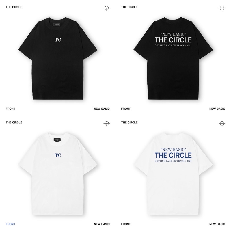 Áo thun Basic in nổi THE CIRCLE (KÈM BOX) | BigBuy360 - bigbuy360.vn