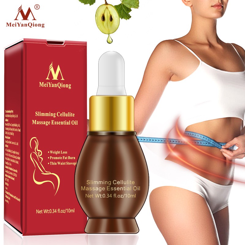 MeiYanQiong Tinh dầu massage giảm béo Cellulite giảm béo tinh dịch làm săn chắc cơ thể 10ml