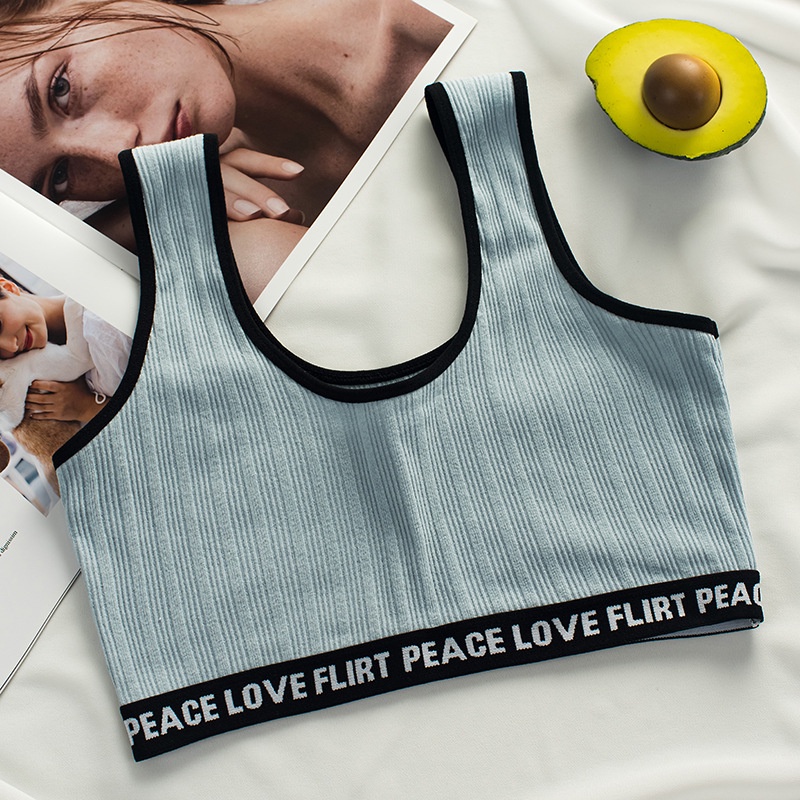 Áo bra thể thao nữ tập gym yoga dáng Croptop