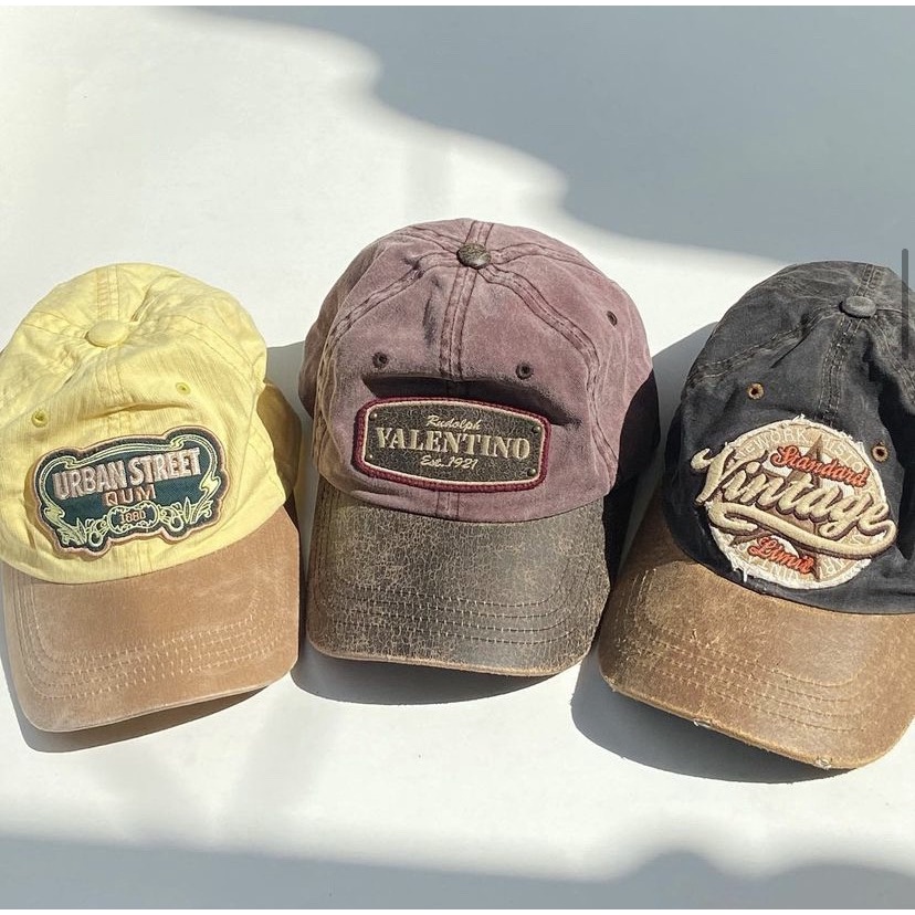 Mũ Lưỡi Trai , Nón Mũ Lưỡi Trai 2hand Secondhand Loại Đẹp Chất Lượng Độ Mới Cao Thêu In Cá Tính Unisex Nam Nữ Phong Cách