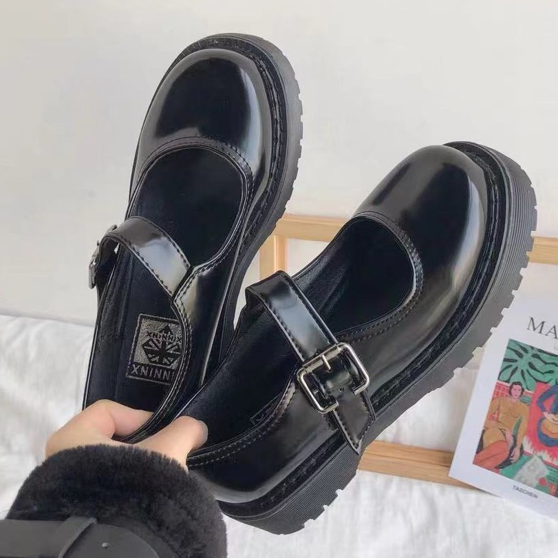 (CÓ SẴN + Video, Ảnh thật) Giày lolita vintage ulzzang Giày Oxford