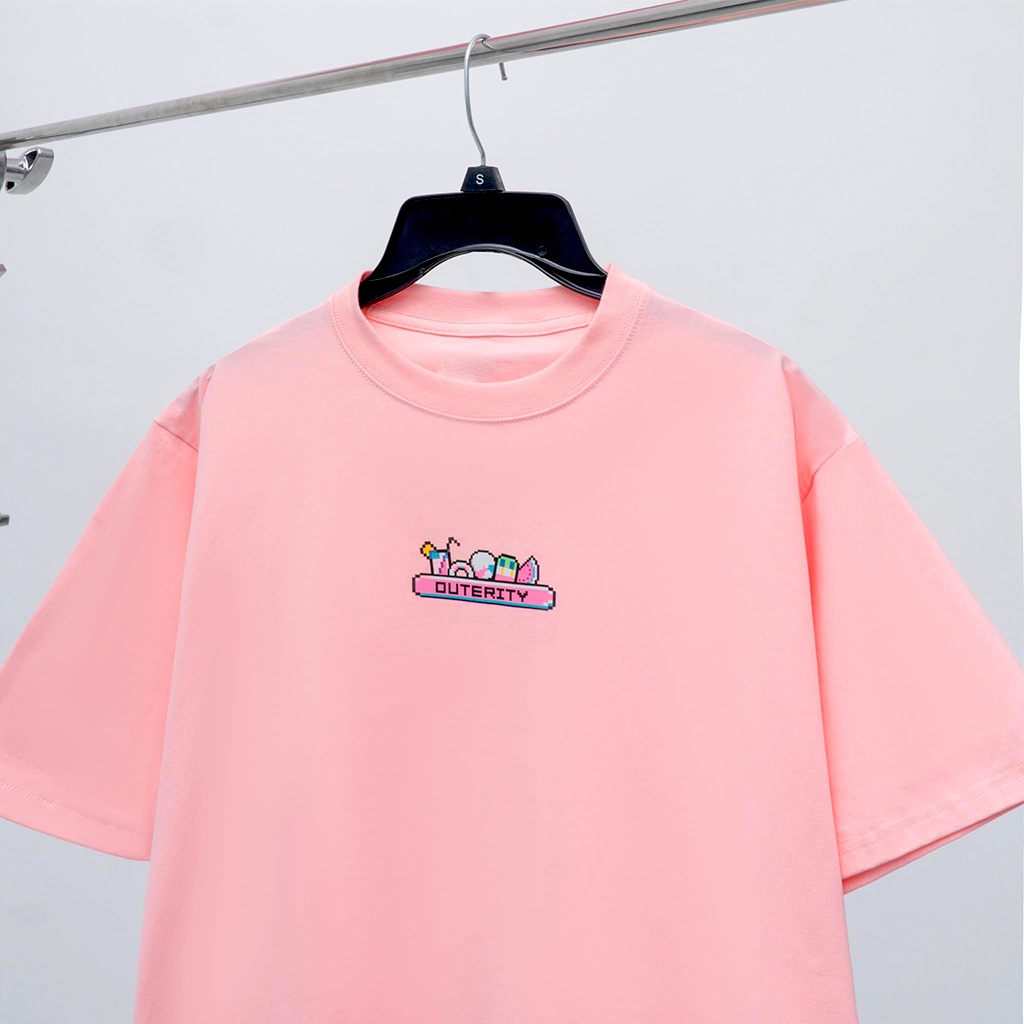 Áo Thun Nam Nữ OUTERITY Icon Unisex - Kiểu áo phông form rộng tay lỡ Ulzzang Nelly - Leevin Store