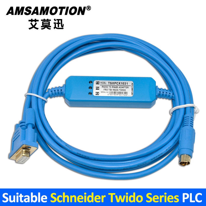 YY Thích Hợp Schneider Twido Series Cáp Lập Trình PLC TSXPCX1031 Dây Tải Cổng RS232