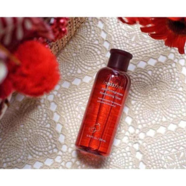 NƯỚC HOA HỒNG/ Ngăn Ngừa Lão Hóa Chiết Xuất Từ Lựu Innisfree Jeju Pomegranate Revitalizing Toner 200ml | BigBuy360 - bigbuy360.vn