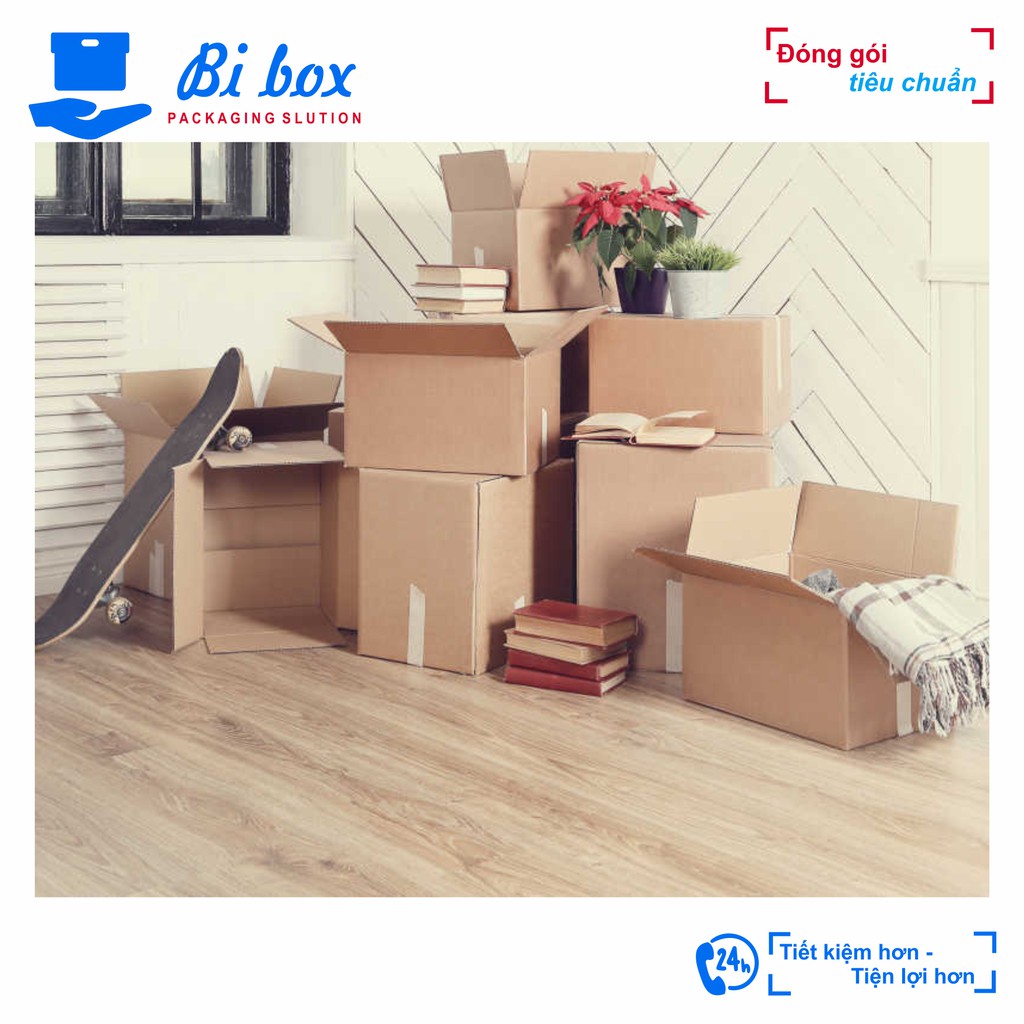 HỘP CARTON 10X10X8 - HỘP CARTON đóng hàng giá rẻ