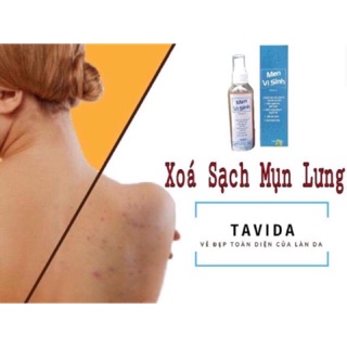 Men Tavida Hết Mụn Lưng Mụn Ngực Viêm Nang Lông