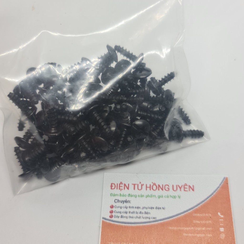Ốc vít bắt sò D718 . Ốc vít nhọn 3 Li dài 1,2cm chuyên bắt sò vào nhôm cực nhanh và chắc