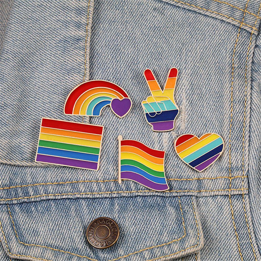 Trâm Cài Áo Cầu Vồng LGBT
