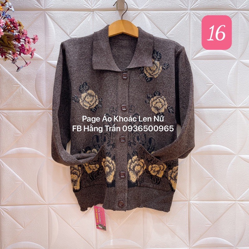 Áo khoác len cho người lớn tuổi từ 45 kg đến 75kg. | BigBuy360 - bigbuy360.vn