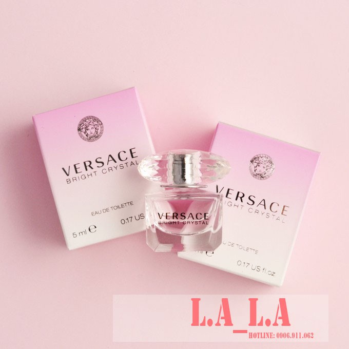 [ Mini 5ml ] Nước Hoa Mini nữ Versace Bright Crystal 5ml