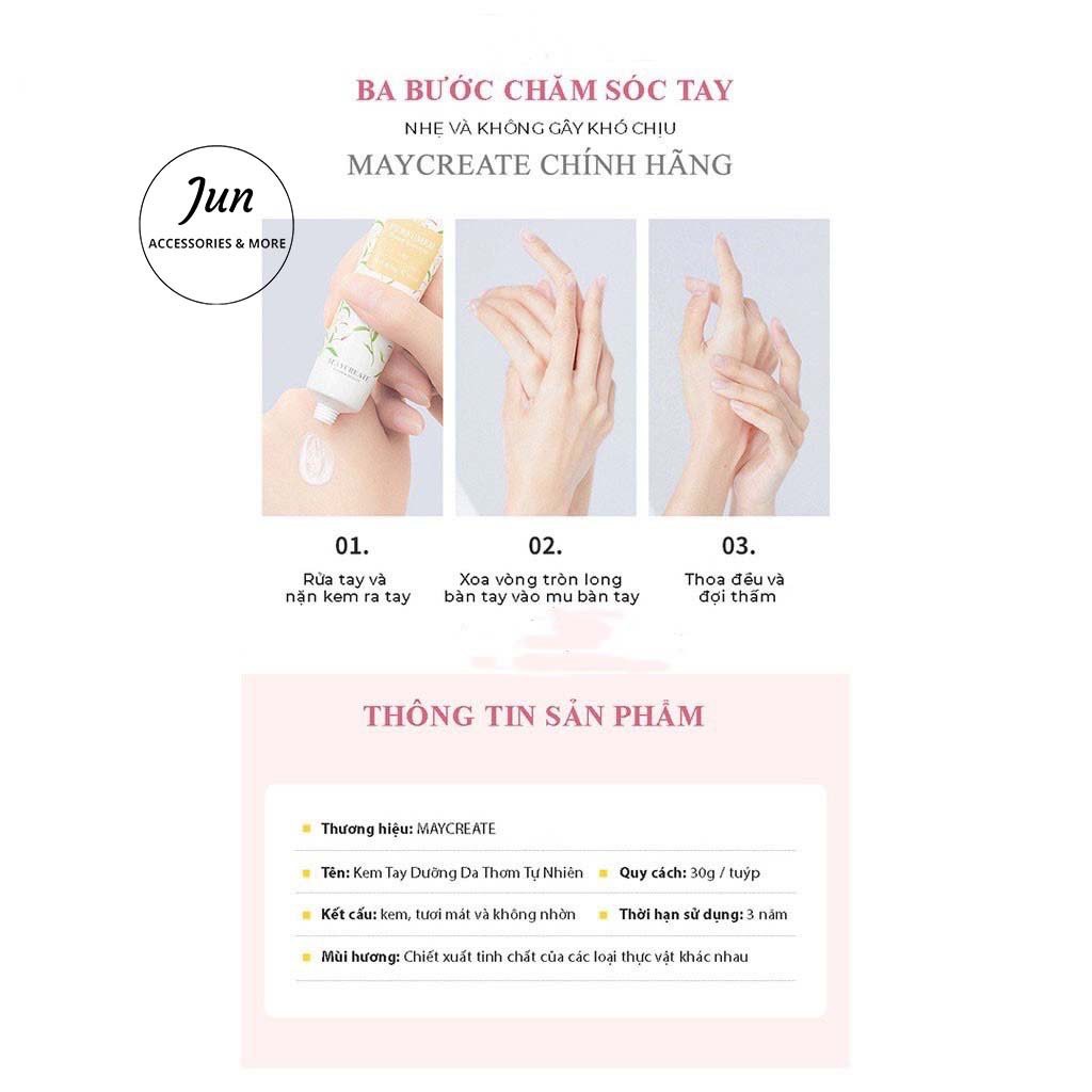 Kem trắng da tay mini Maycreate chính hãng MCE110