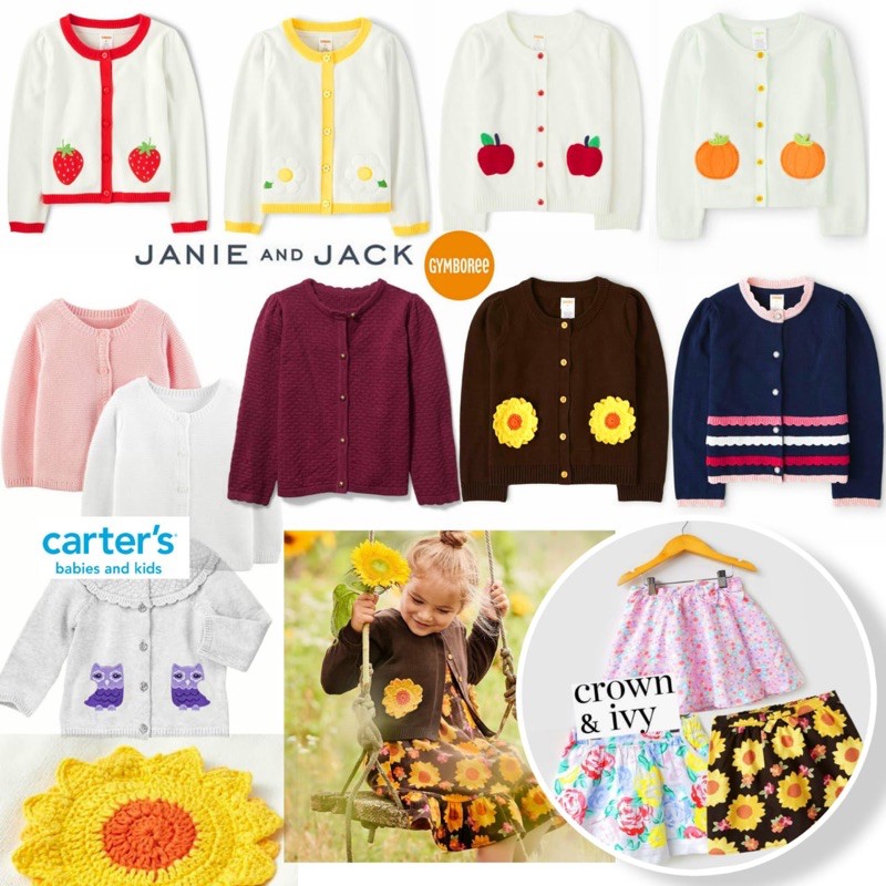 Áo Nịt Bé Gái C X rters & Gxmboree (0-8 Tuổi)