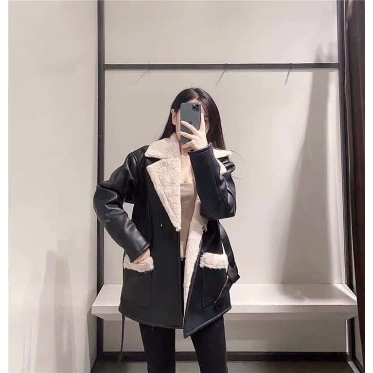 Áo Da Kiểu Hàn Quốc