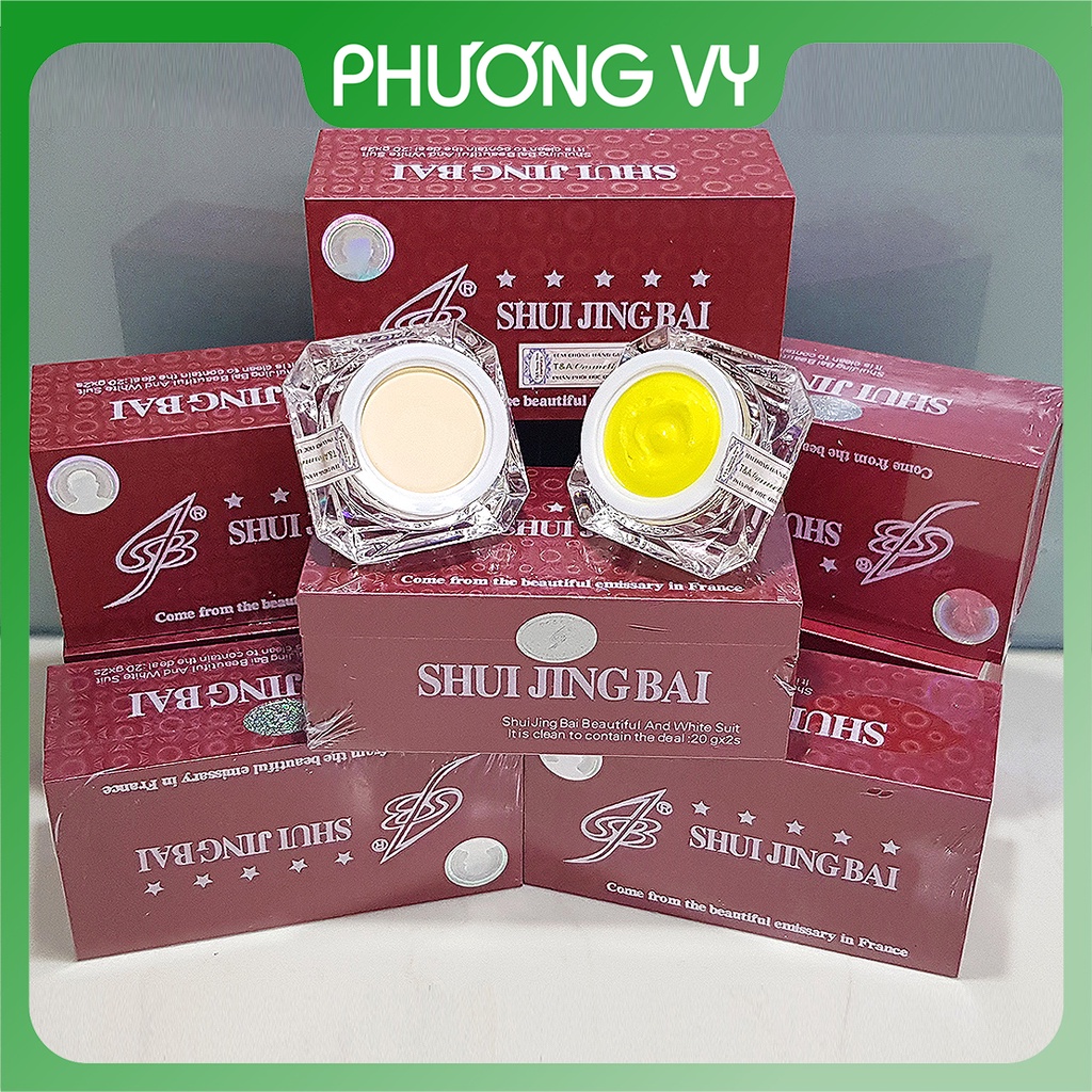 COMBO ngày đêm Bạch Thủy Tinh. chuyên làm mờ nám, tàn nhang lâu năm và dưỡng trắng da, kem nám mỹ phẩm,