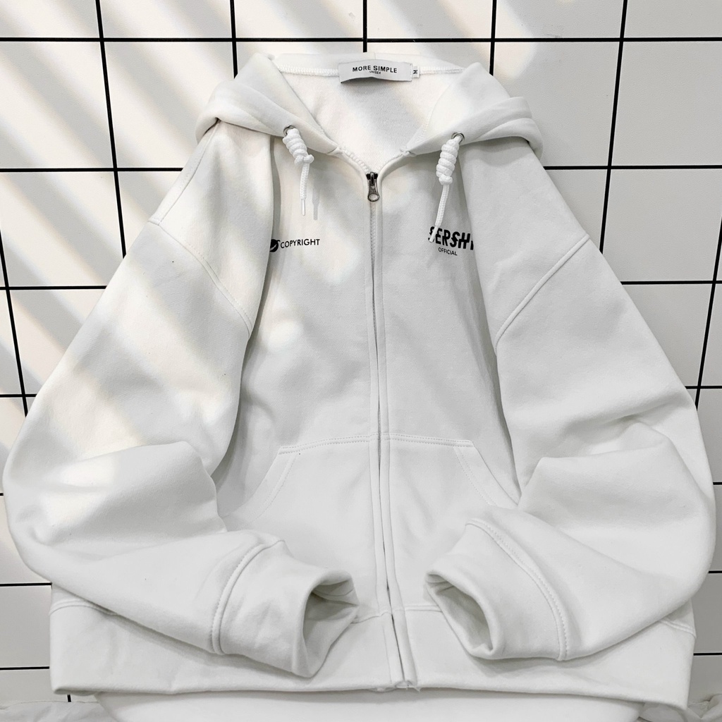 Áo Khoác Hoodie Form Rộng Phối Zip Unisex HERSHY Vải Nỉ Bông - Tuni Store | WebRaoVat - webraovat.net.vn