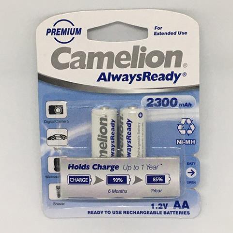 Pin sạc Camelion 2300mAh vỉ 2 viên mẫu mới nhất