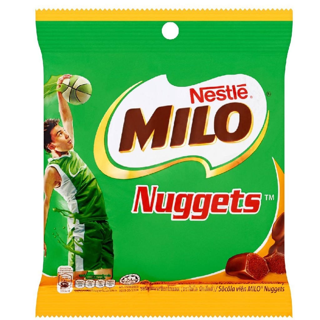 Socola Viên Milo Nuggets Gói 75G