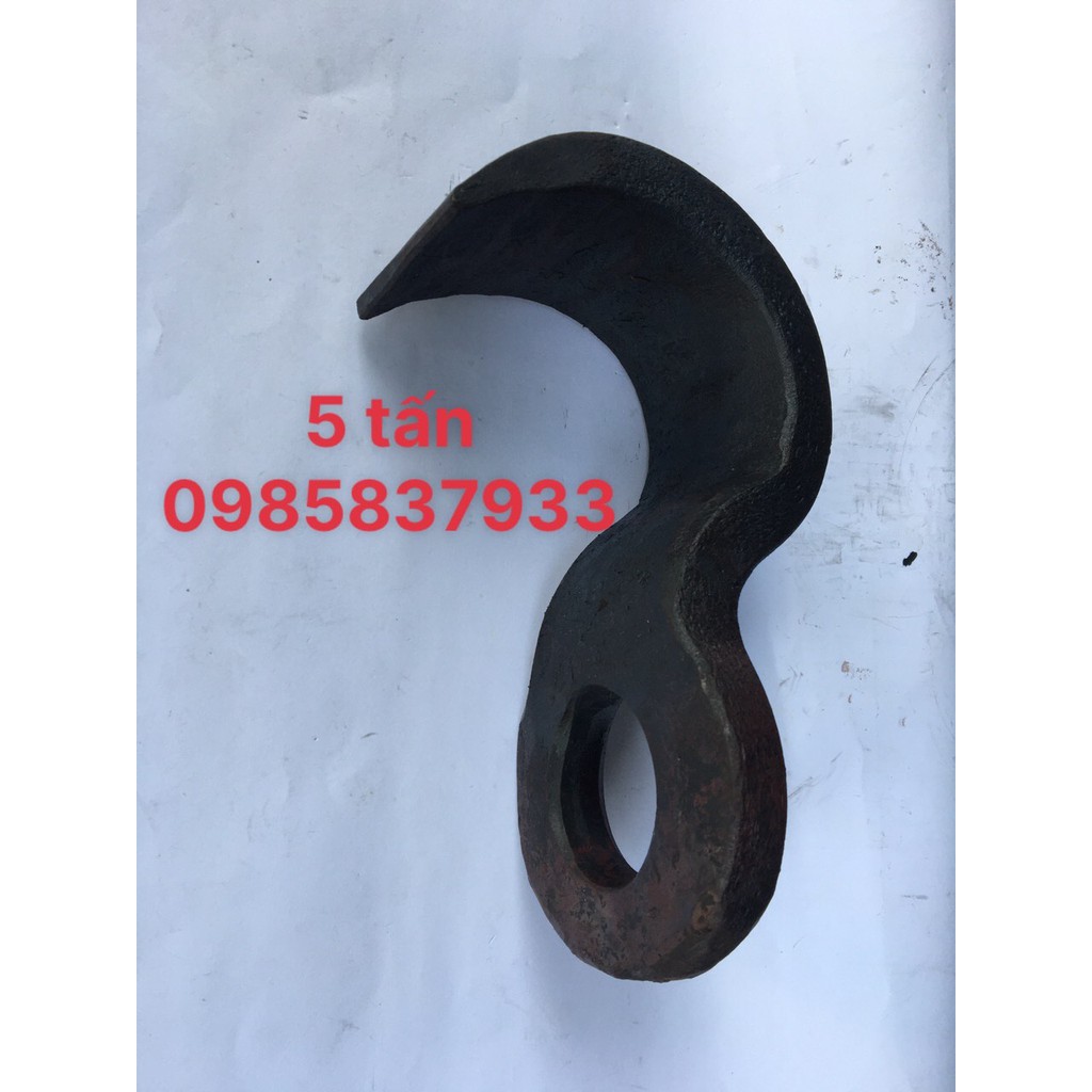 Ngáo cẩu tôn rèn 5 tấn dùng để móc buộc các thiết bị nặng tại Máy cầm tay NTT bảo hành dài hạn an toàn hiệu quả