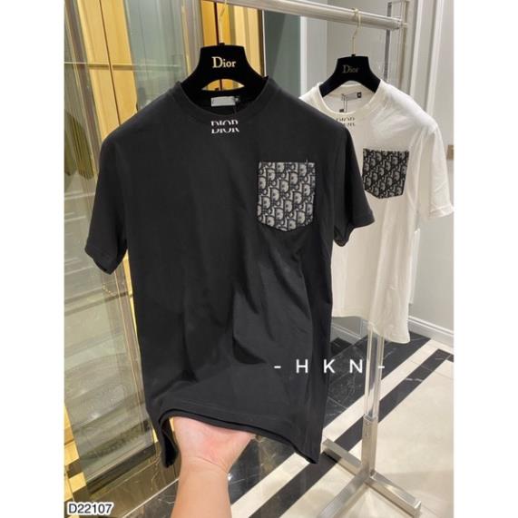 [Sẵn hàng] Áo Phông Nam Túi Thêu Logo DIO Siêu Đẹp - Áo Thun Nam DIO Cao Cấp