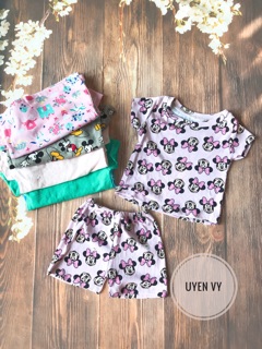 Set bộ cộc tay bé trai/bé gái