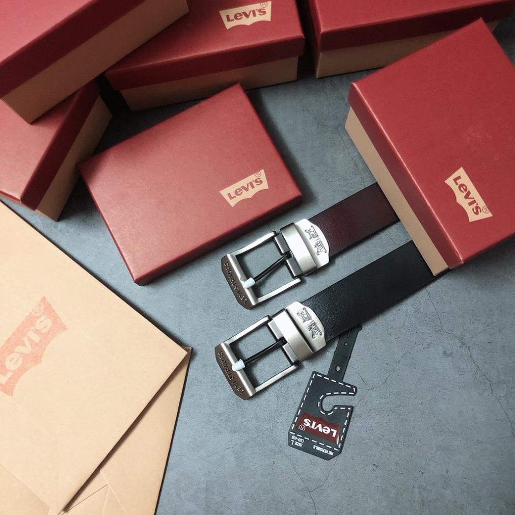 Nịt Levis khóa gài vuông dây trơn - NN170 Xịn