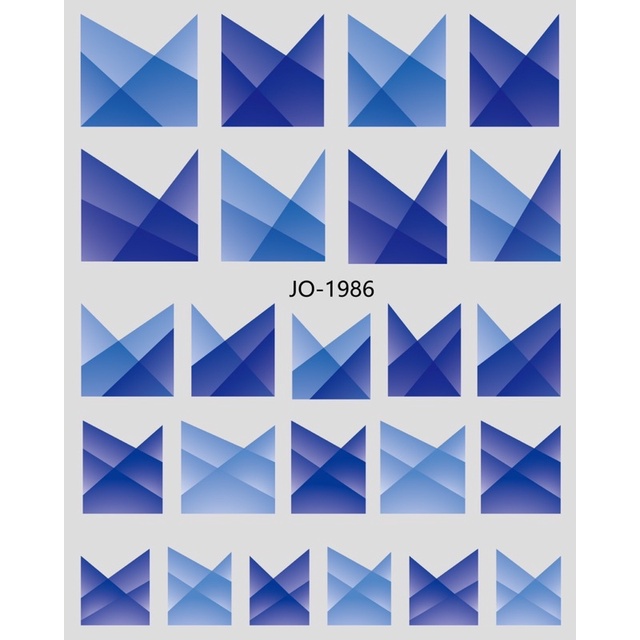 Sticker 3d dán móng tay nail mẫu mới