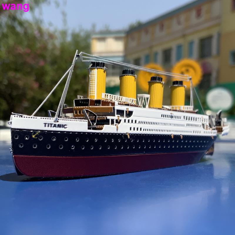 Mô Hình Lắp Ráp Tàu Titanic Km014 Bằng Kim Loại
