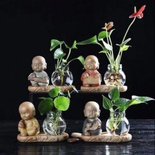 ❤❤❤SET TƯỢNG 4 KHÔNG AN LẠC KÈM LỌ HOA PHONG THUỶ ‼️‼️