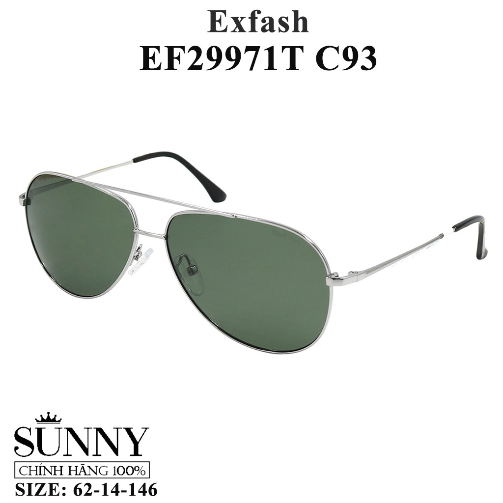 EF29971T - Kính mát Exfash chính hãng, bảo hành toàn quốc, kèm tem chống hàng giả do bộ công an cấp